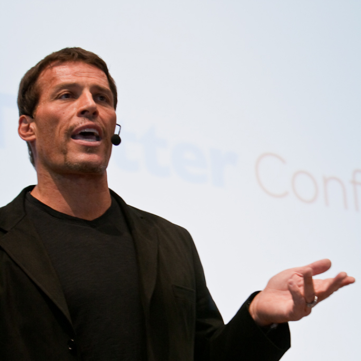 Tony Robbins. Via Randy Stewart.